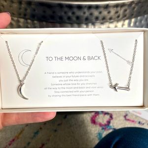 Sterling Silver Best Friend Necklace Set